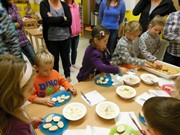 Odpolední zdravá svačinka s rodiči